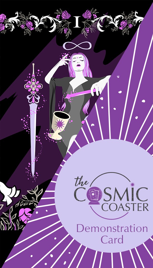 The Magician tarot card demo